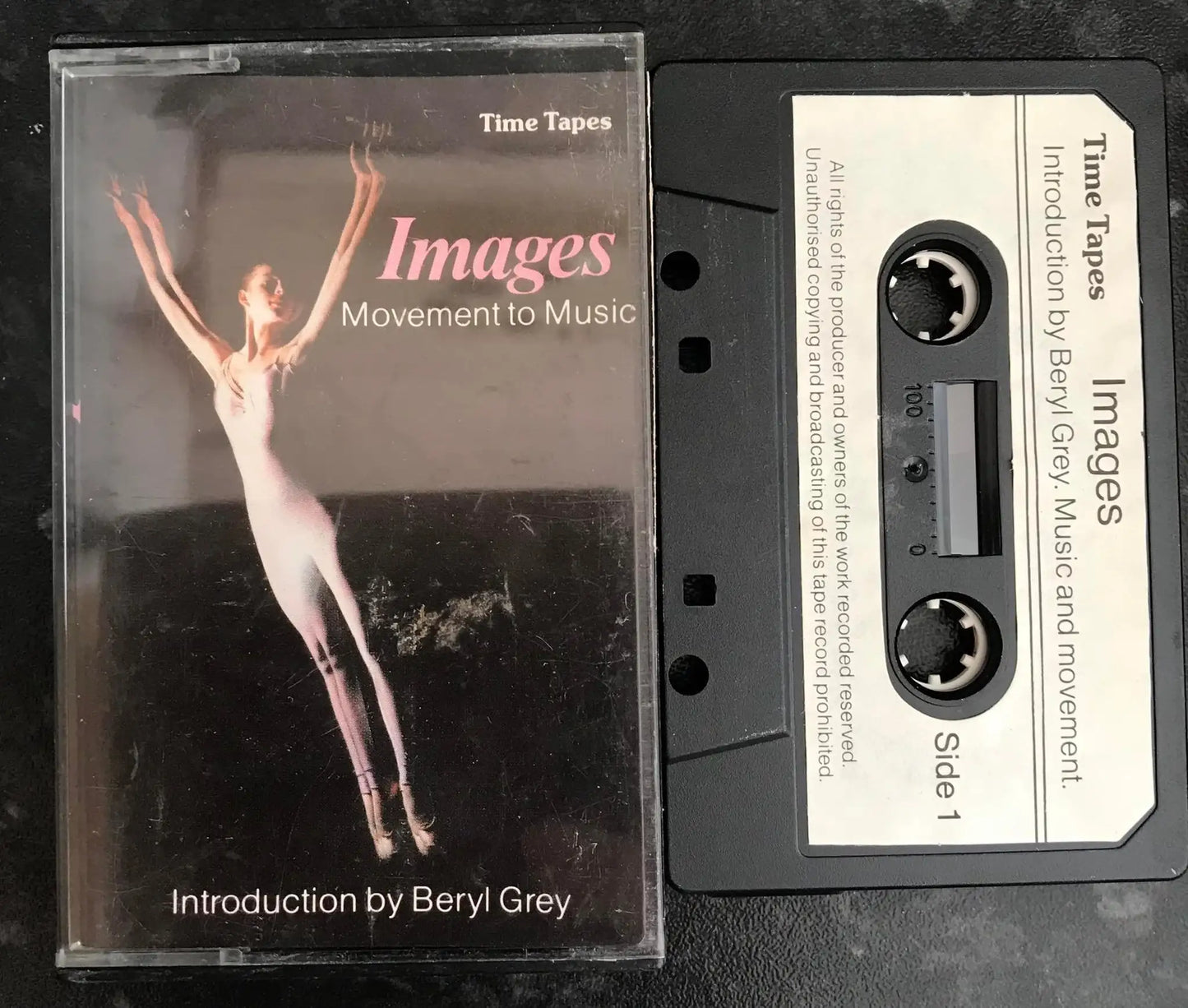 Images, movement to music, Time Tapes, Beryl Grey, Vintage Cassette Magretro