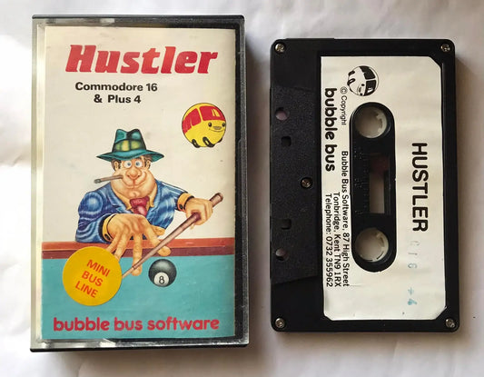 Hustler, C16 plus/4 Game, Released by Bubble Bus Magretro