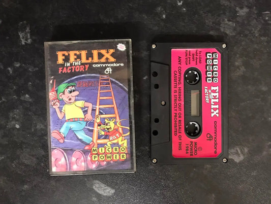 Felix in the Factory, C64 Game, by Micropower, WORKING Magretro