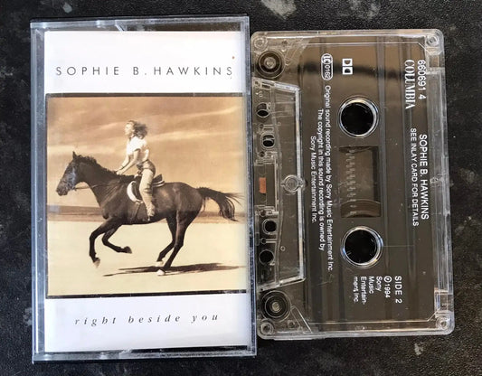 Sophie B Hawkins, Right Beside You Single, Columbia, 660691 4 Magretro