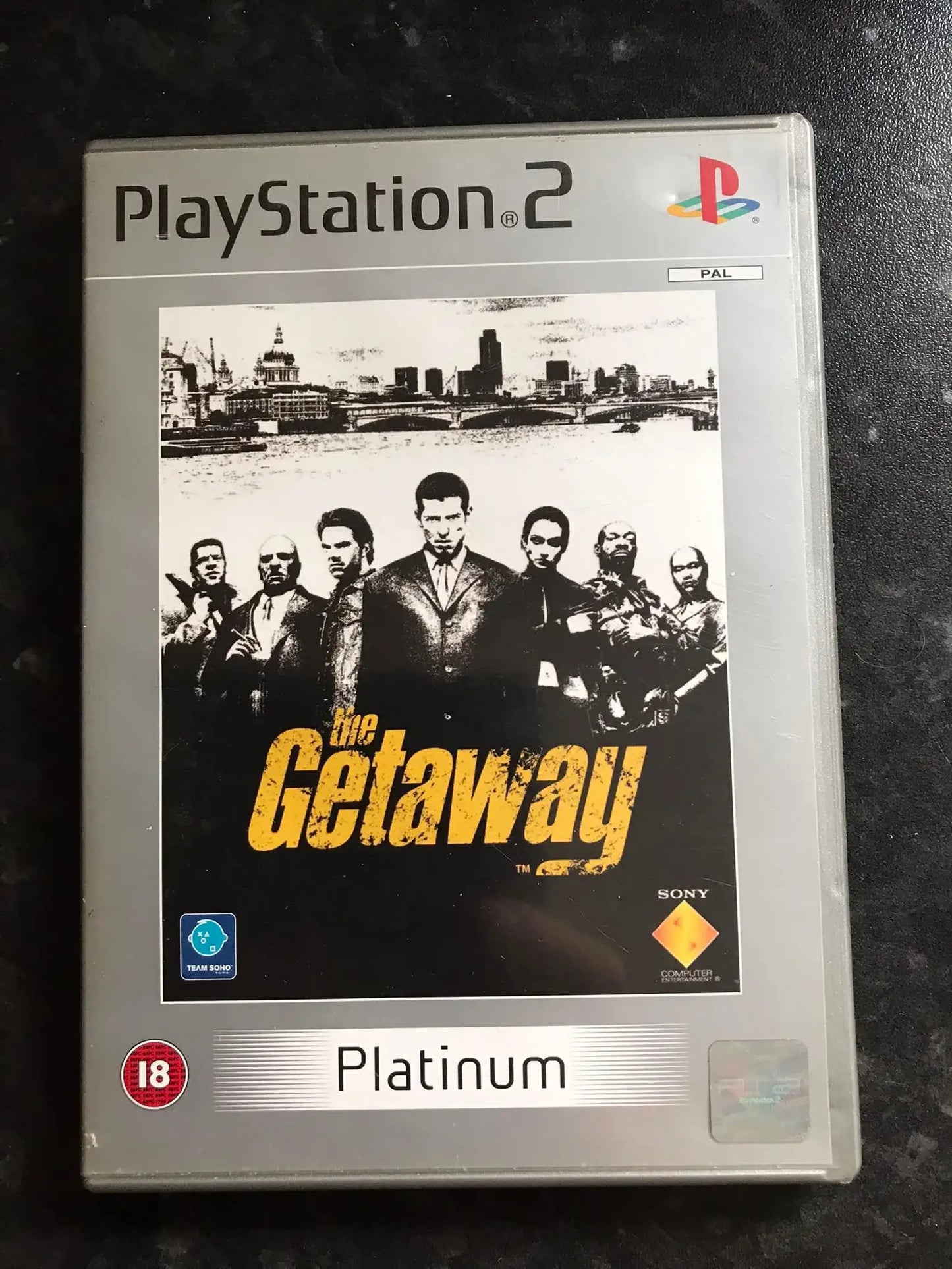 The Getaway Platinum, PS2 Game, PAL Magretro
