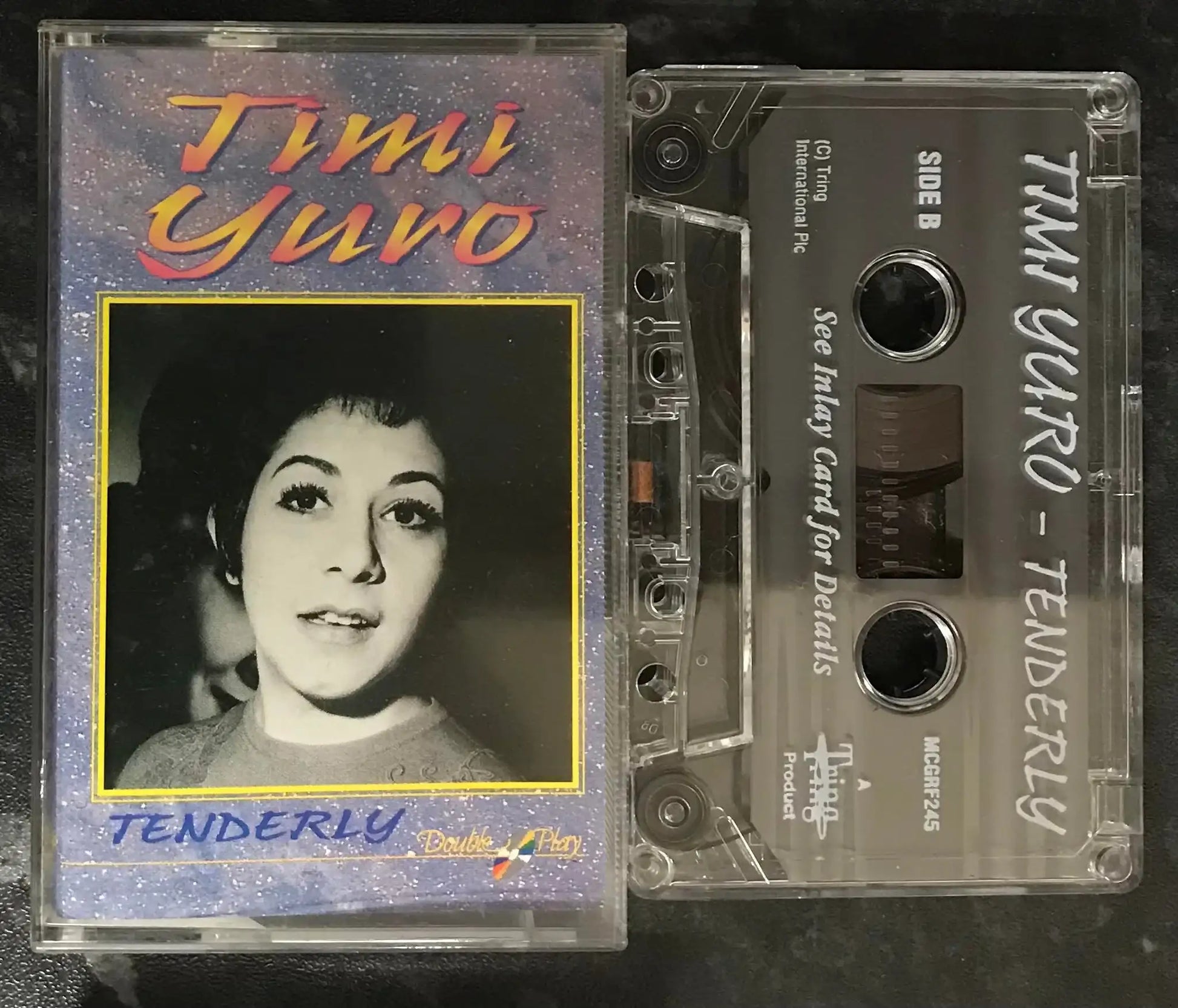 Timi Yuro, Tenderly Album, MCGRF 245, Tring, Vintage Cassette Magretro