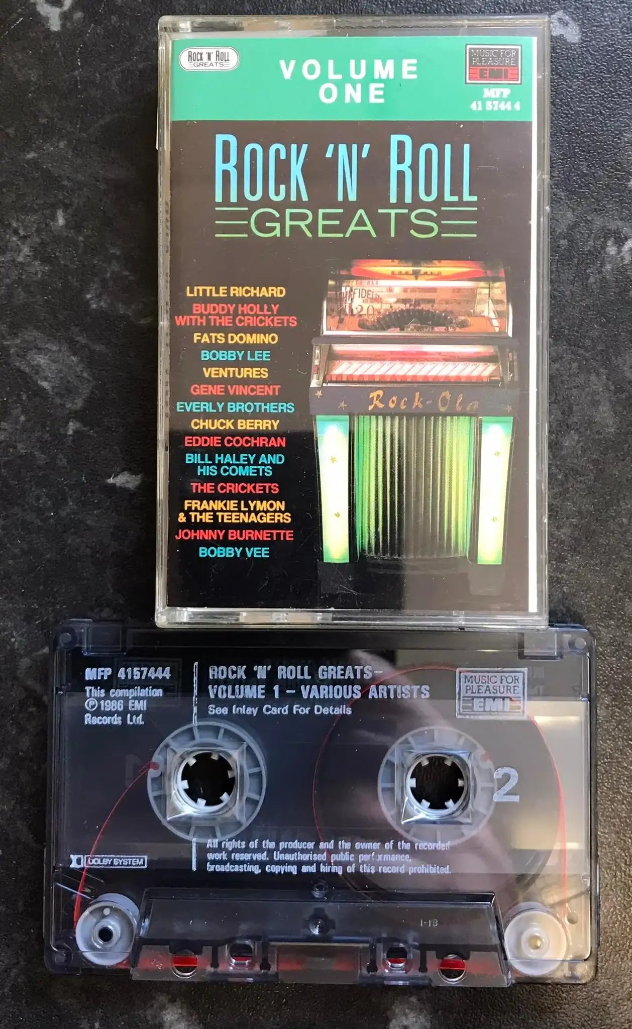 Rock 'n' Roll Greats, Volume One, Music For Pleasure, MFP 41 5744 4 Magretro