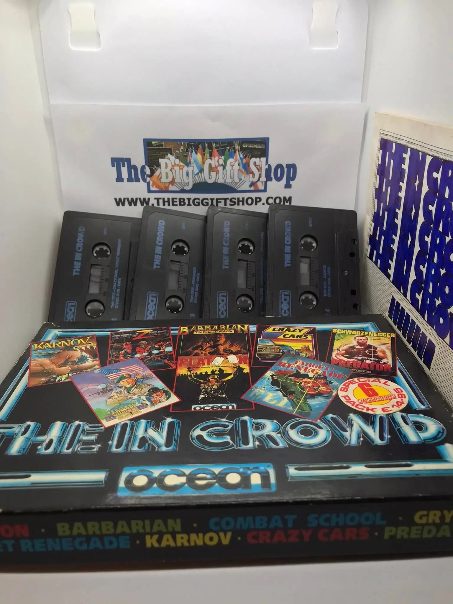 The In Crowd, ZX Spectrum by Ocean Software, Compilation Magretro