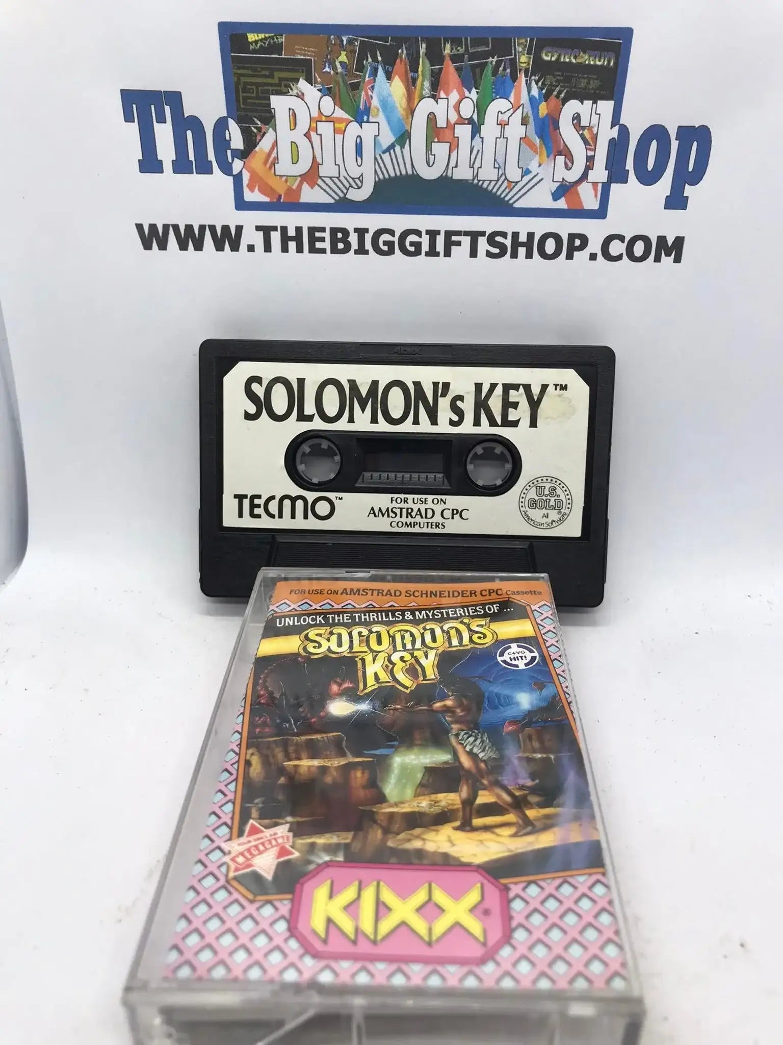 Solomon's Key (Kixx), CPC 464 / 664, Released by Kixx RARE Magretro