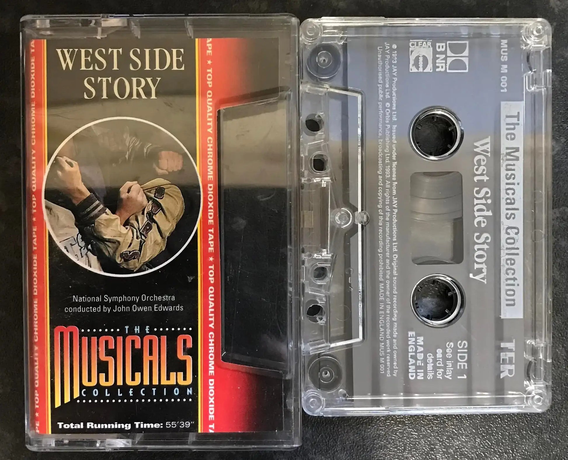 The Musicals Collection, no 1, West Side Story, MUS M NO1, Vintage Cassette Magretro