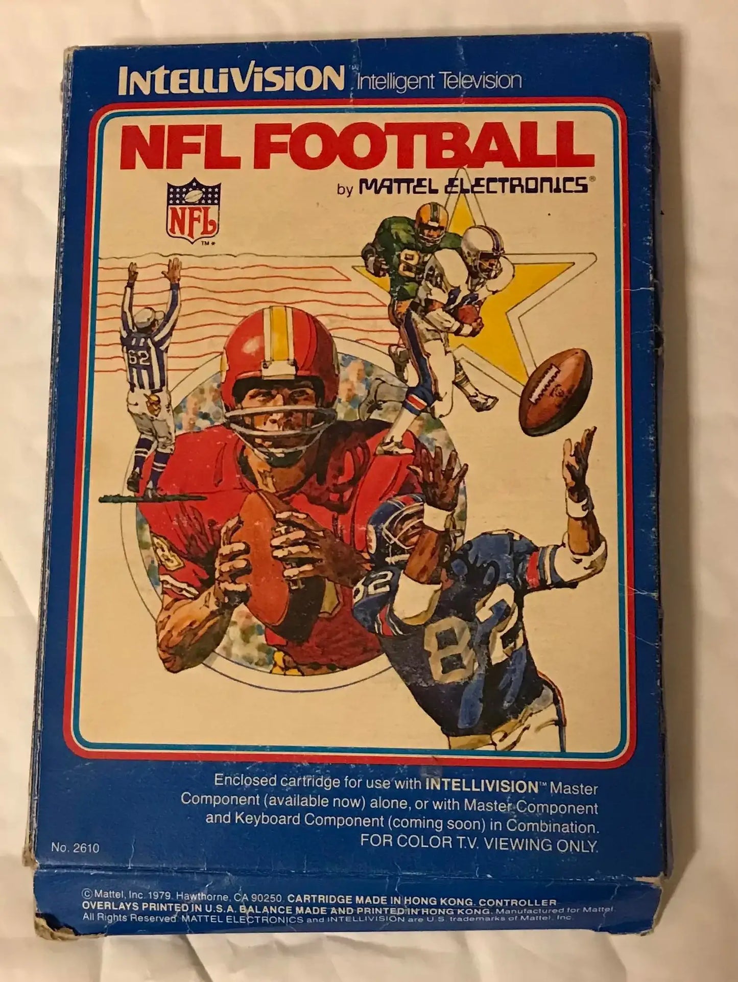 Intellivision game, nfl football Magretro