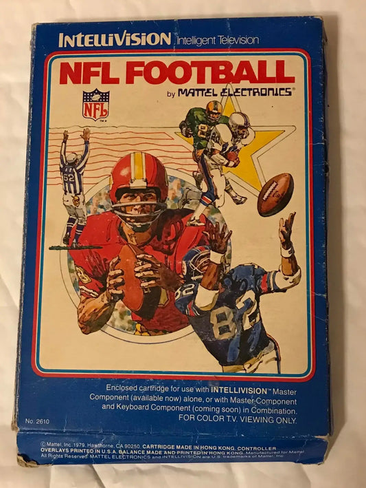 Intellivision game, nfl football Magretro