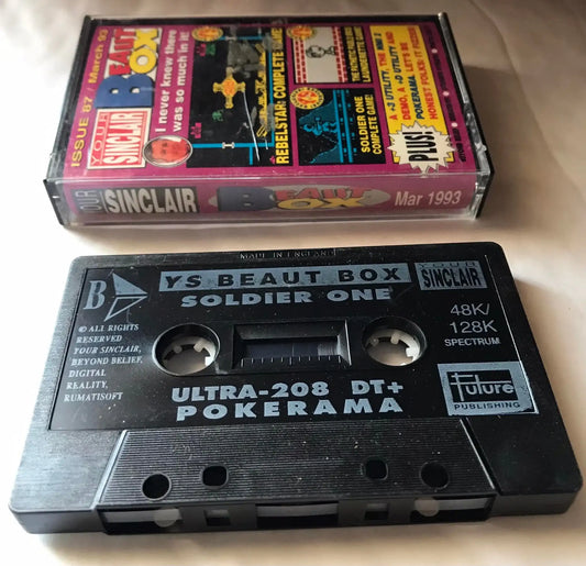 Your Sinclair, Magazine Tape -Beaut Box, March 1993 Magretro
