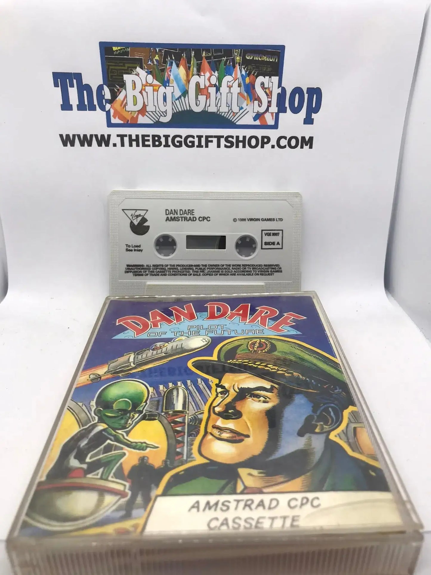 Dan Dare Pilot Of The Future, CPC 464 / 664 Released by Virgin games Ltd Magretro