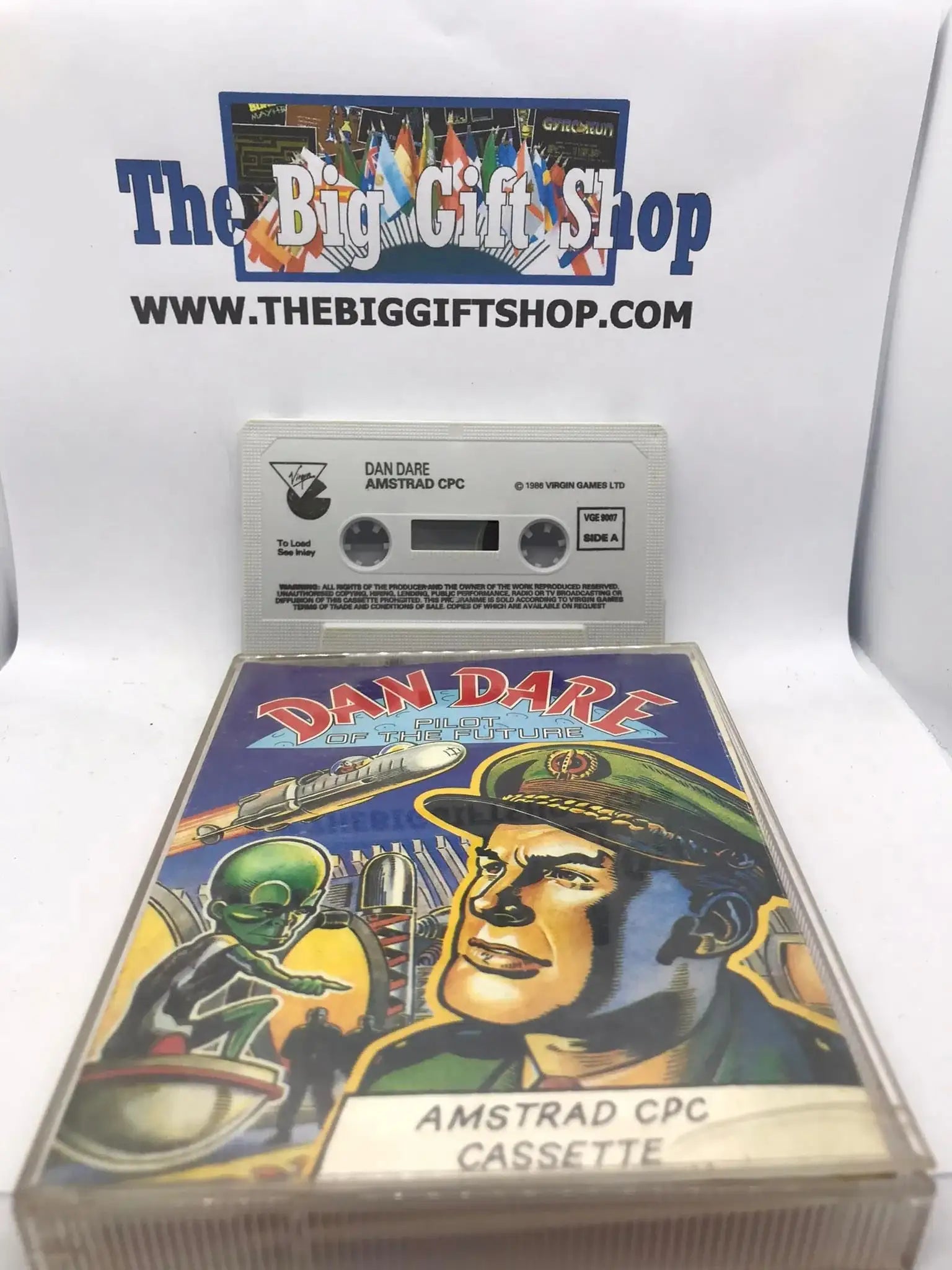 Dan Dare Pilot Of The Future, CPC 464 / 664 Released by Virgin games Ltd Magretro