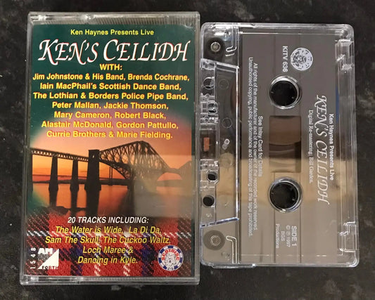 Ken's Ceilidh, Ken Haynes Presents Live, kitv 636, Vintage Cassette Magretro