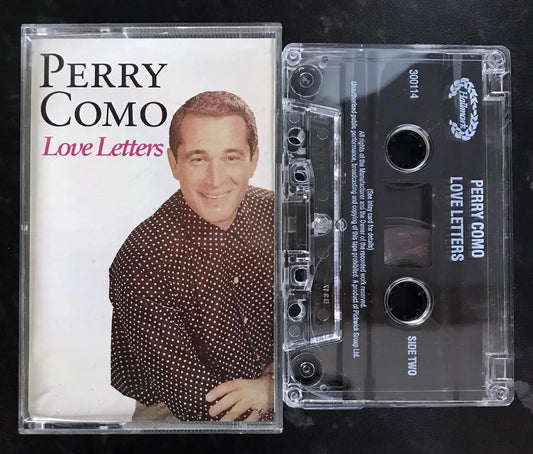 Love Letters Album, Perry Como, Hallmark Records, 300114, Vintage Cassette Magretro