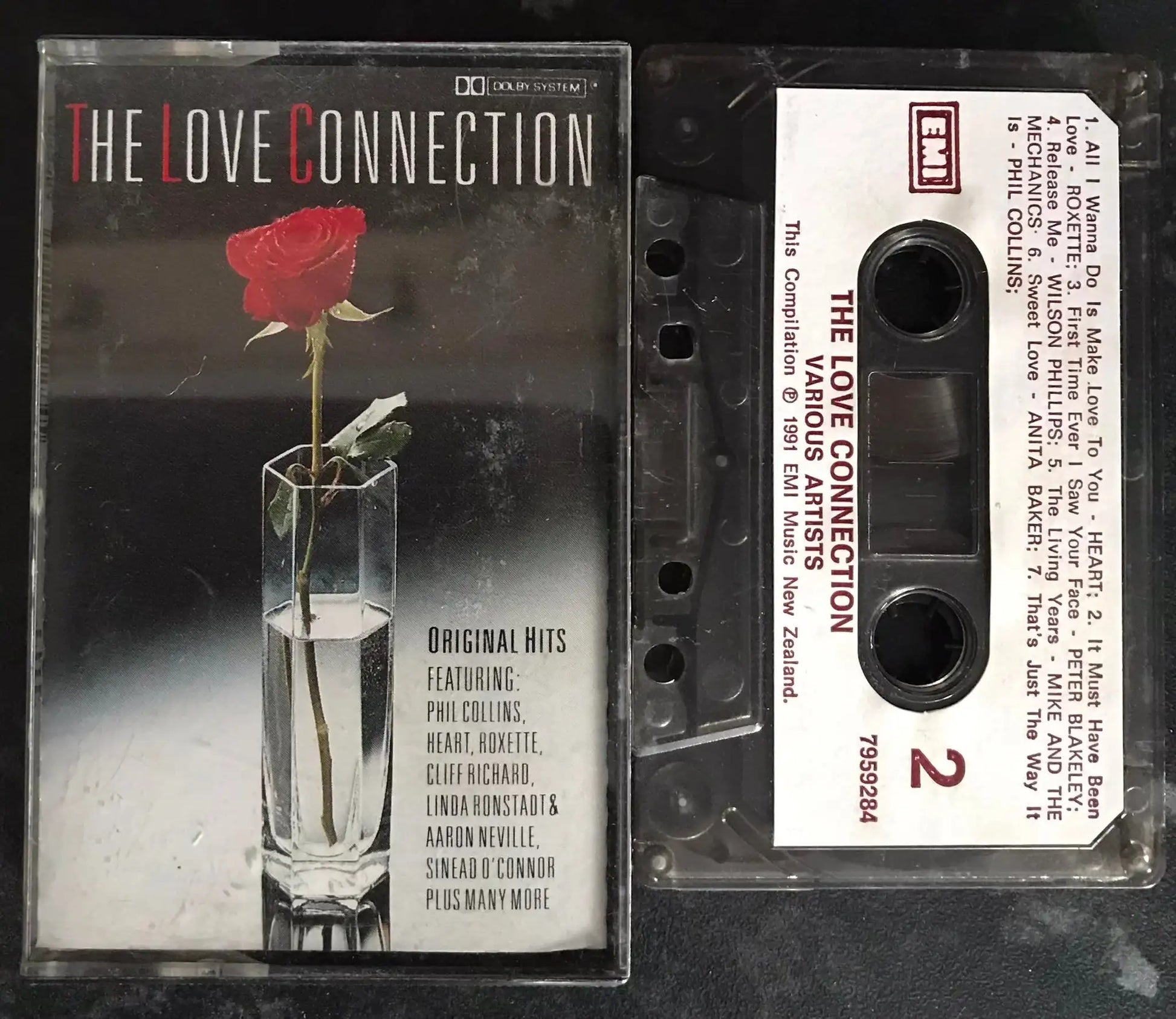 The Love Connection Album, EMI, 7959284, Vintage Cassette Magretro