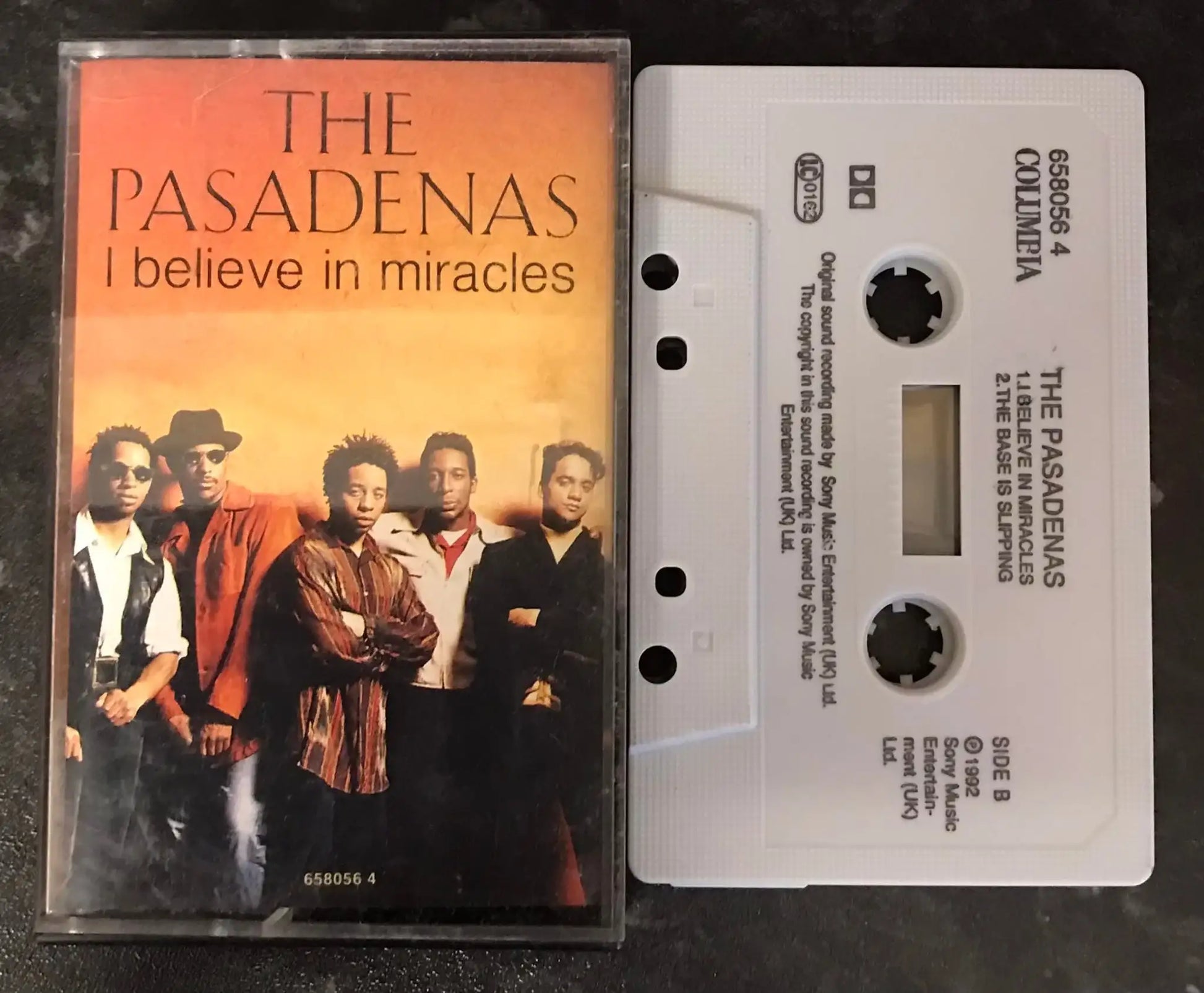 The Pasadenas, I Believe In Miracles Album, Columbia, 658056 4, Vintage Cassette Magretro