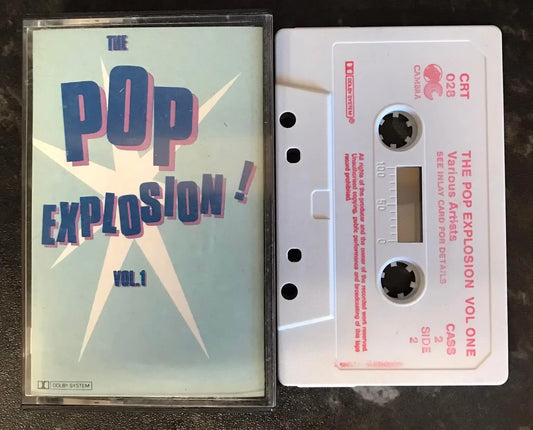 Pop Explosion, Vol 1, Cassette Two, Cambra, CRT 028, Vintage Cassette Magretro
