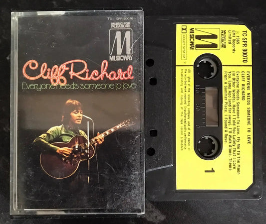 Cliff Richard, Everyone Needs Someone To Love, TC-SPR 90070, Musciway Magretro