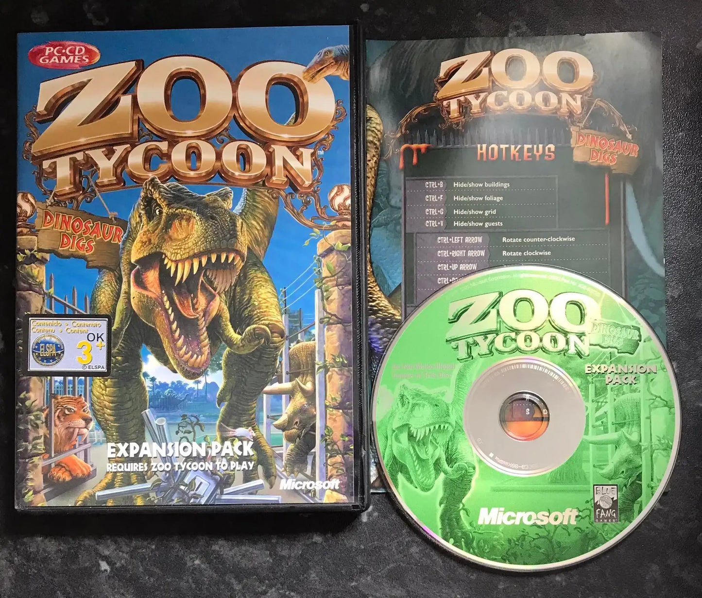 Zoo Tycoon Dinosaur Digs Expansion Pack, PC Game Magretro