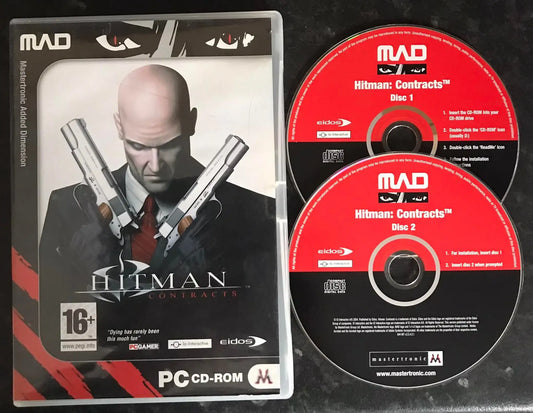 Hitman, Contracts, Mastertronic Release, PC Game Magretro