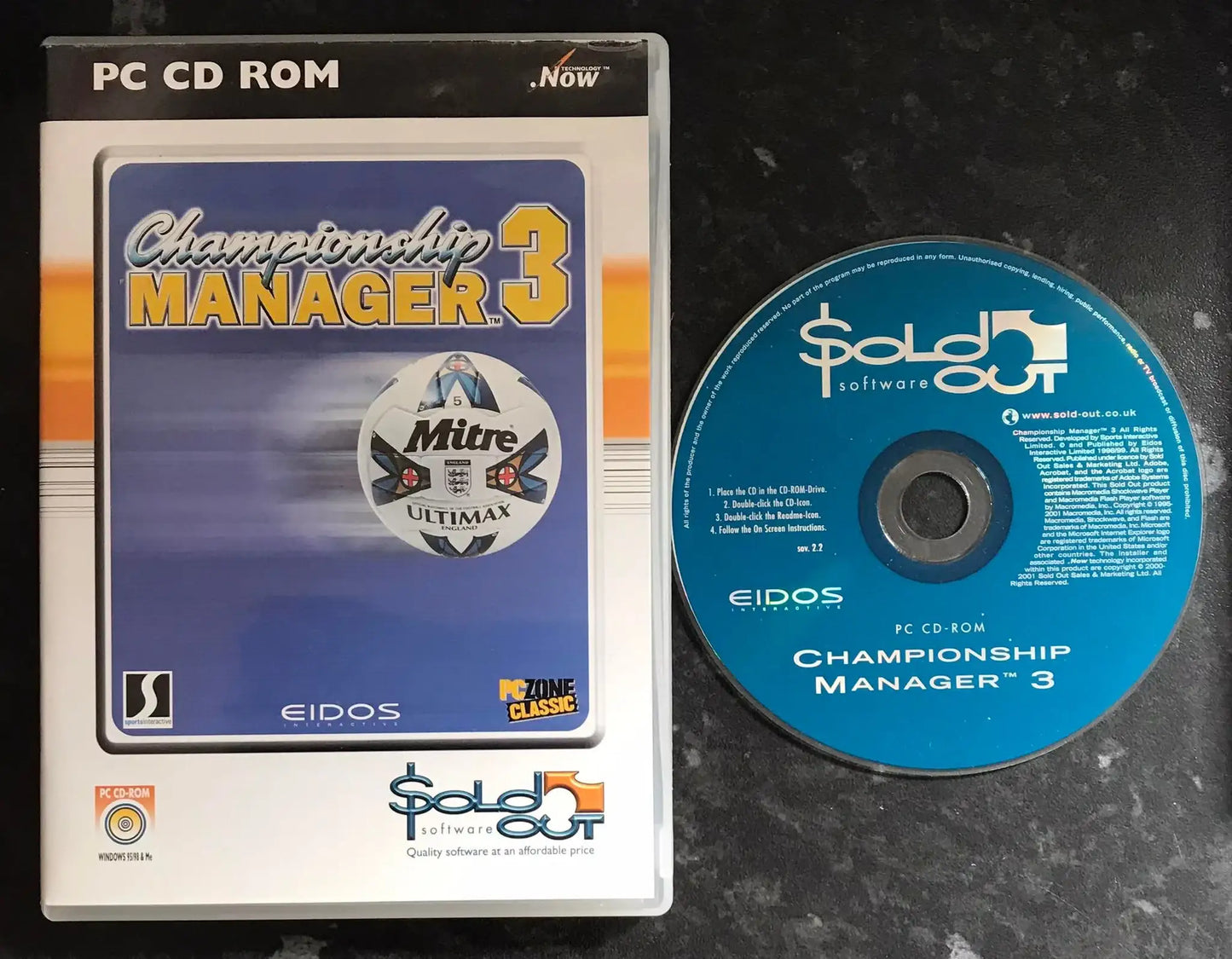 Championship Manager 3, PC Game Magretro