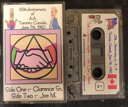 25th Anniversary of A.A. Toronto Canada June 7th 1960 Album, Vintage Cassette Magretro