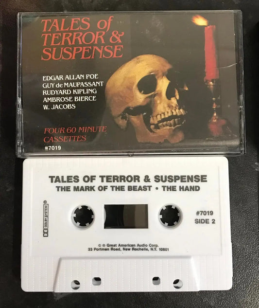 Tales of Terror & Suspense Audiobook, #7019, Vintage Cassette