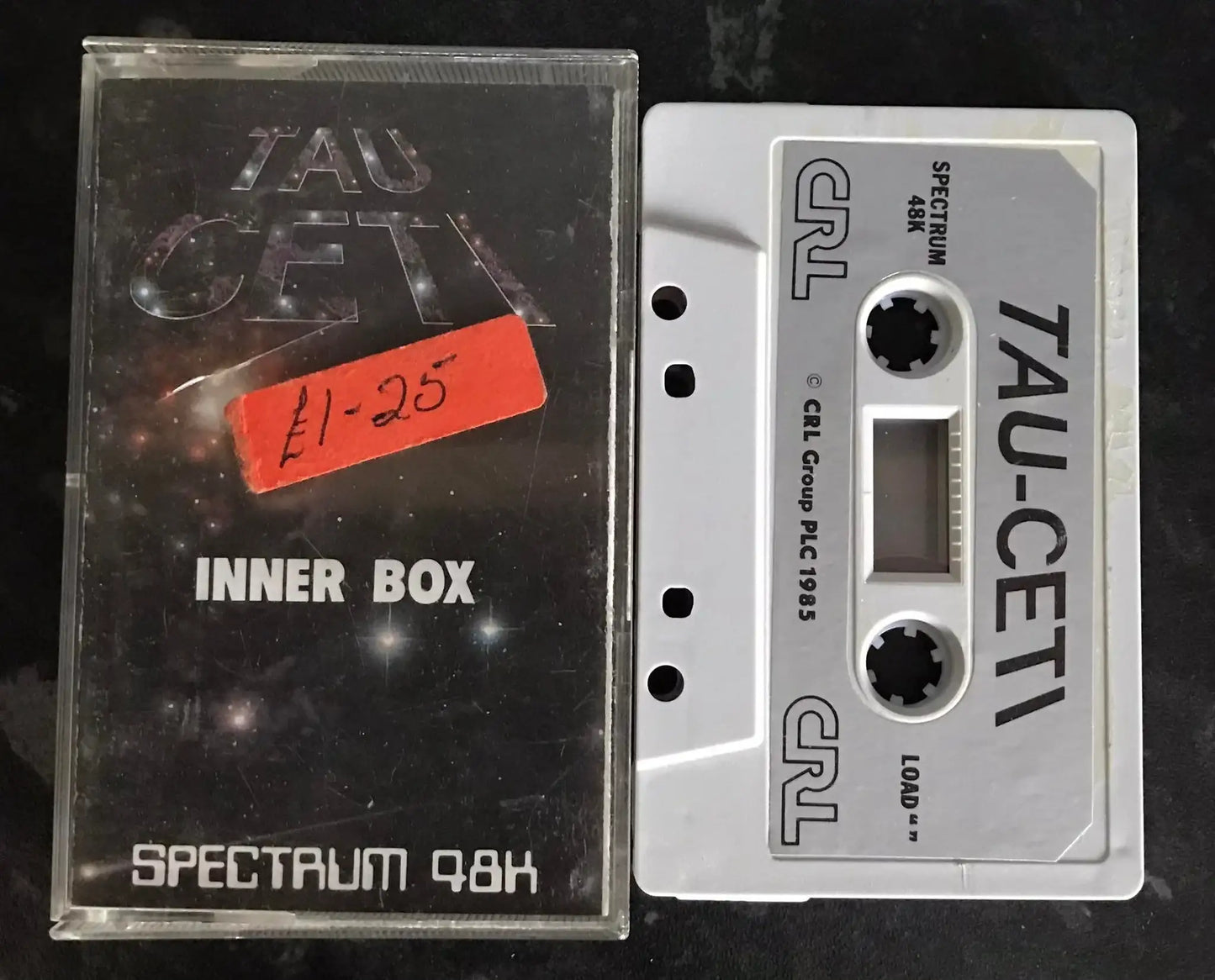 Tau Ceti Inner Box Game by CRL, ZX Spectrum Game Magretro
