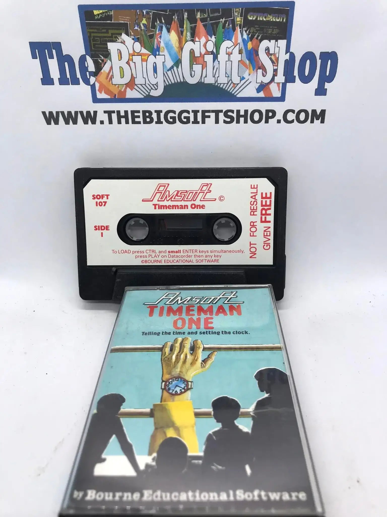 Timeman One, CPC 464 / 664, Released by Amsoft Magretro
