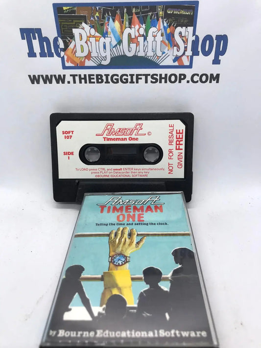 Timeman One, CPC 464 / 664, Released by Amsoft Magretro