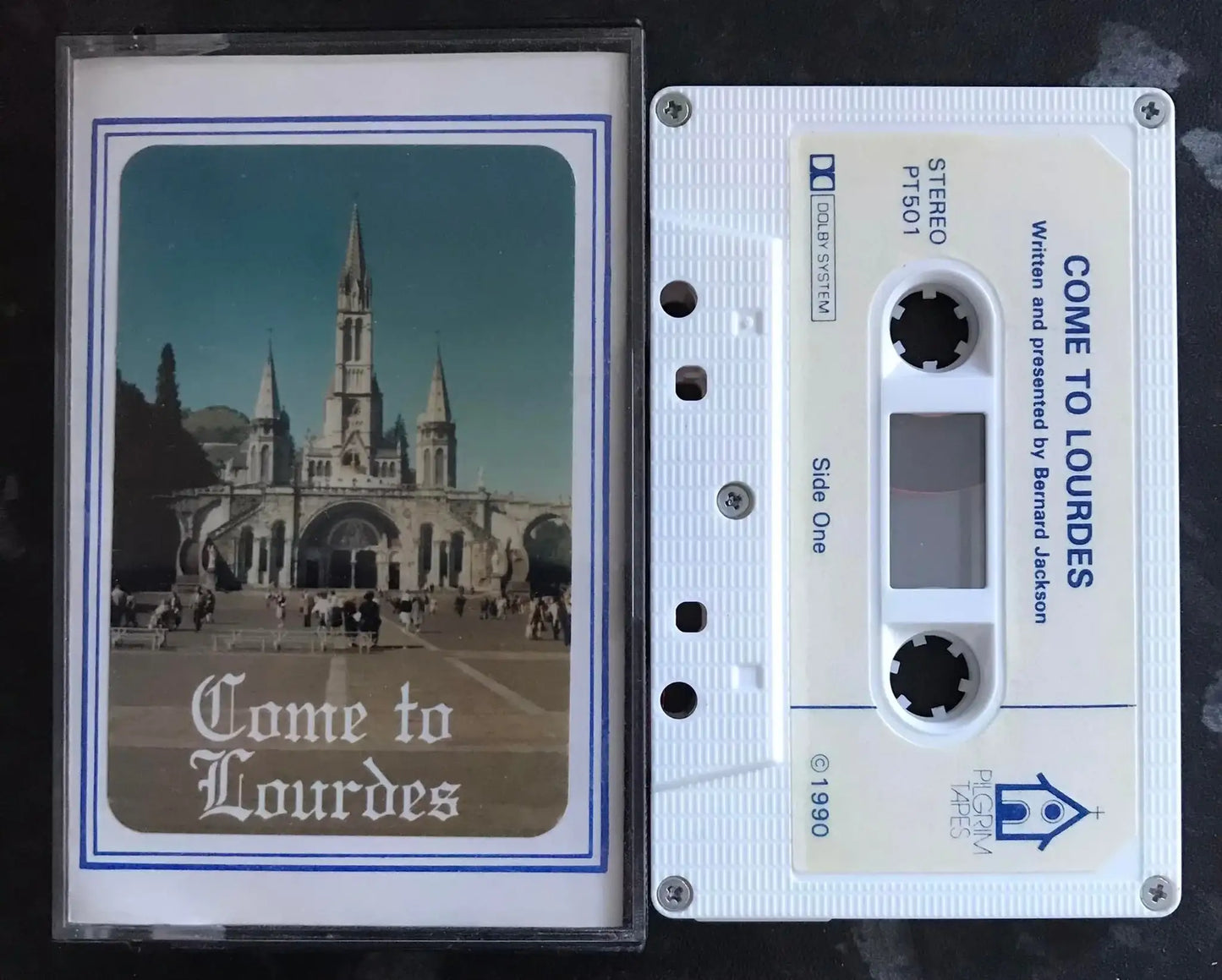 Come To Lourdes Album, Pilgrim Tapes, Bernard Jackson, Vintage Cassette Magretro