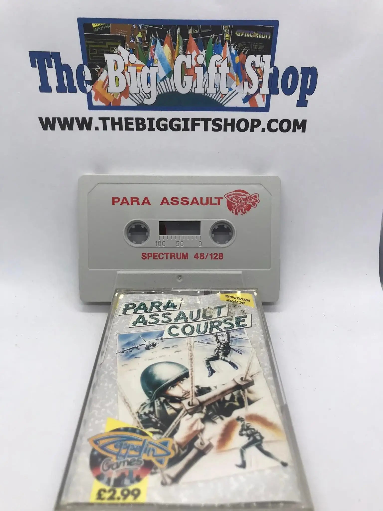 Para Assault Course (Tested Working), ZX Spectrum, Zeppelin Games Ltd Magretro