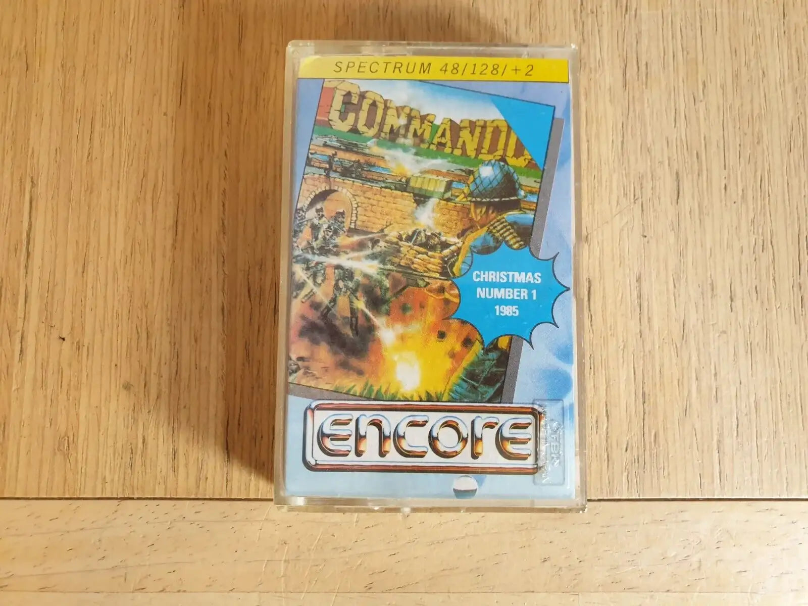 Commando (Tested Working), ZX Spectrum, Released by Encore (RARE) Magretro
