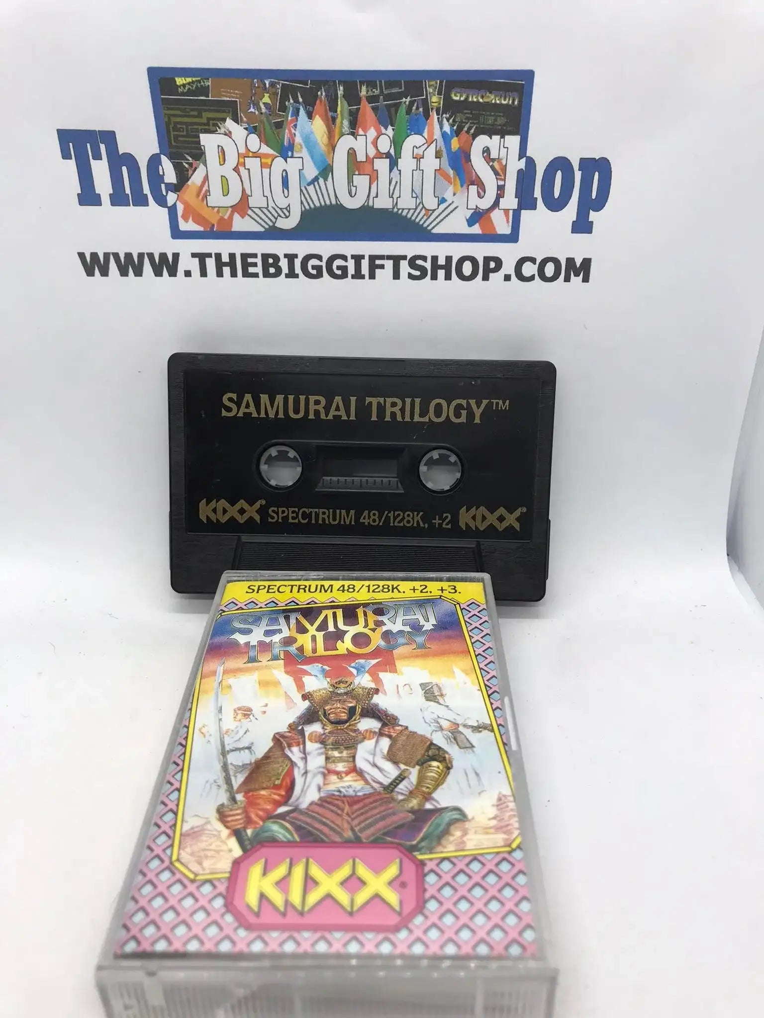 Samurai Trilogy, ZX Spectrum, Released by Kixx, Working Magretro