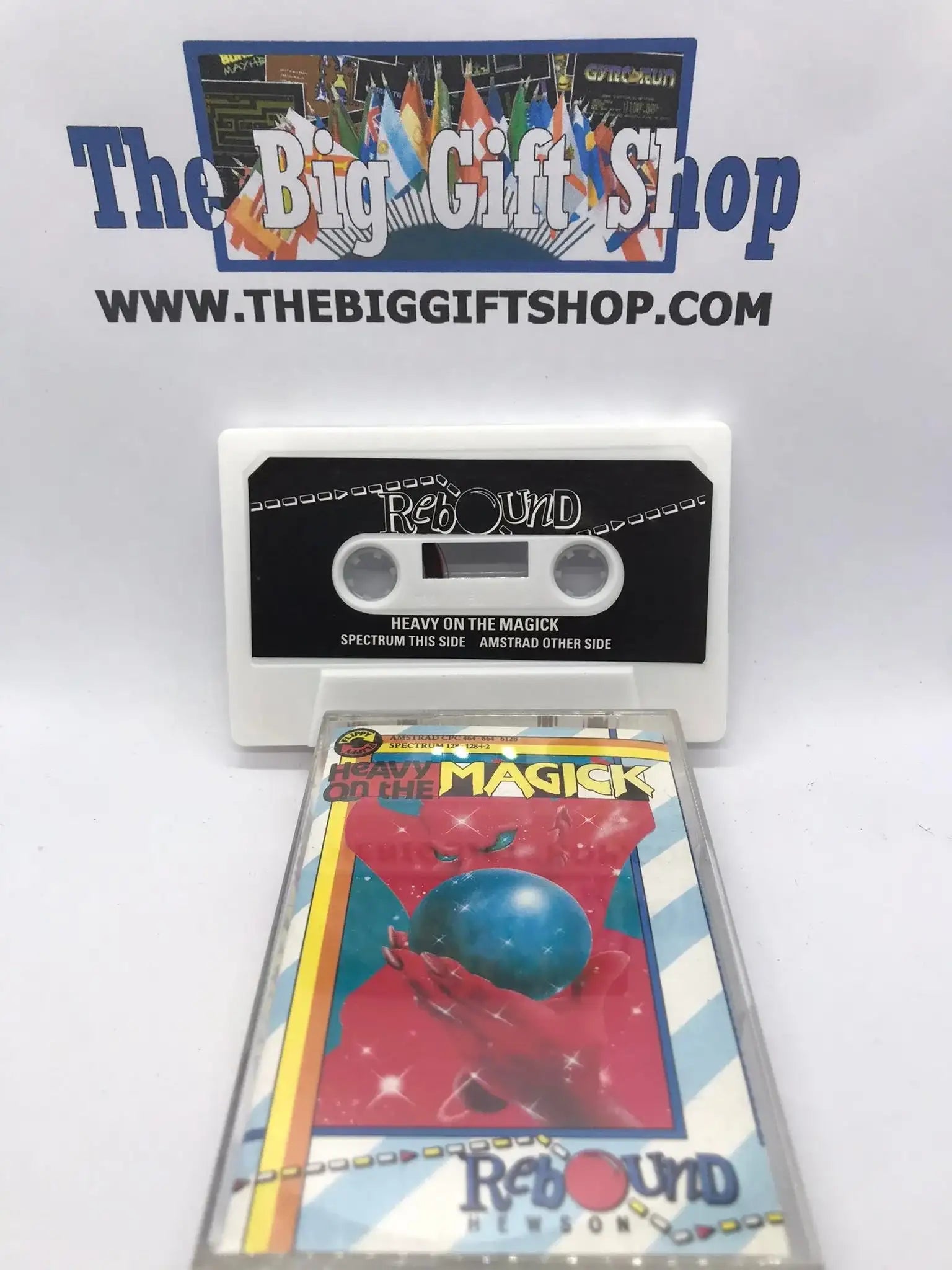 Heavy On The Magick (Tested ), ZX Spectrum and Amstrad CPC, Rebound Label Magretro