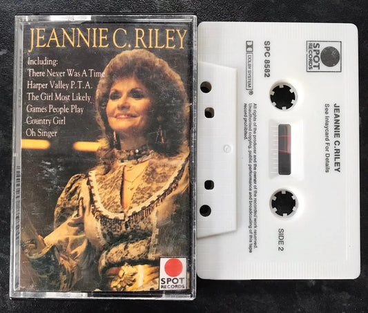 Jeannie C Riley Album, spc 8582, Spot Records, Vintage Cassette Magretro