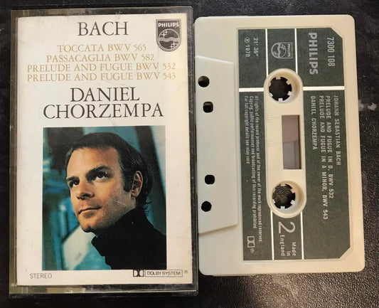 Bach Organ Works, Daniel Chorzempa, Toccata, Passacaglia, PHILIPS, 7300 108 Magretro