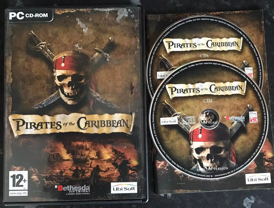 Pirates of the Caribbean, Bethesda / Ubisoft Label, UK, Pal, PC Game Magretro