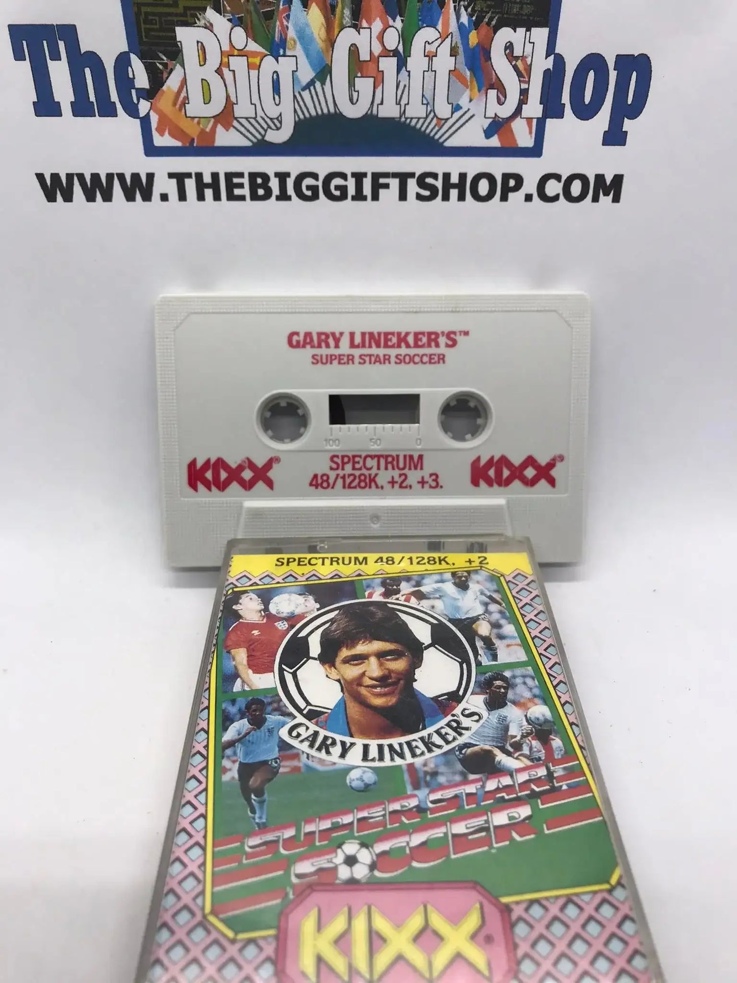 Gary Lineker's SuperStar Soccer (Kixx) (Tested Working), ZX Spectrum Magretro