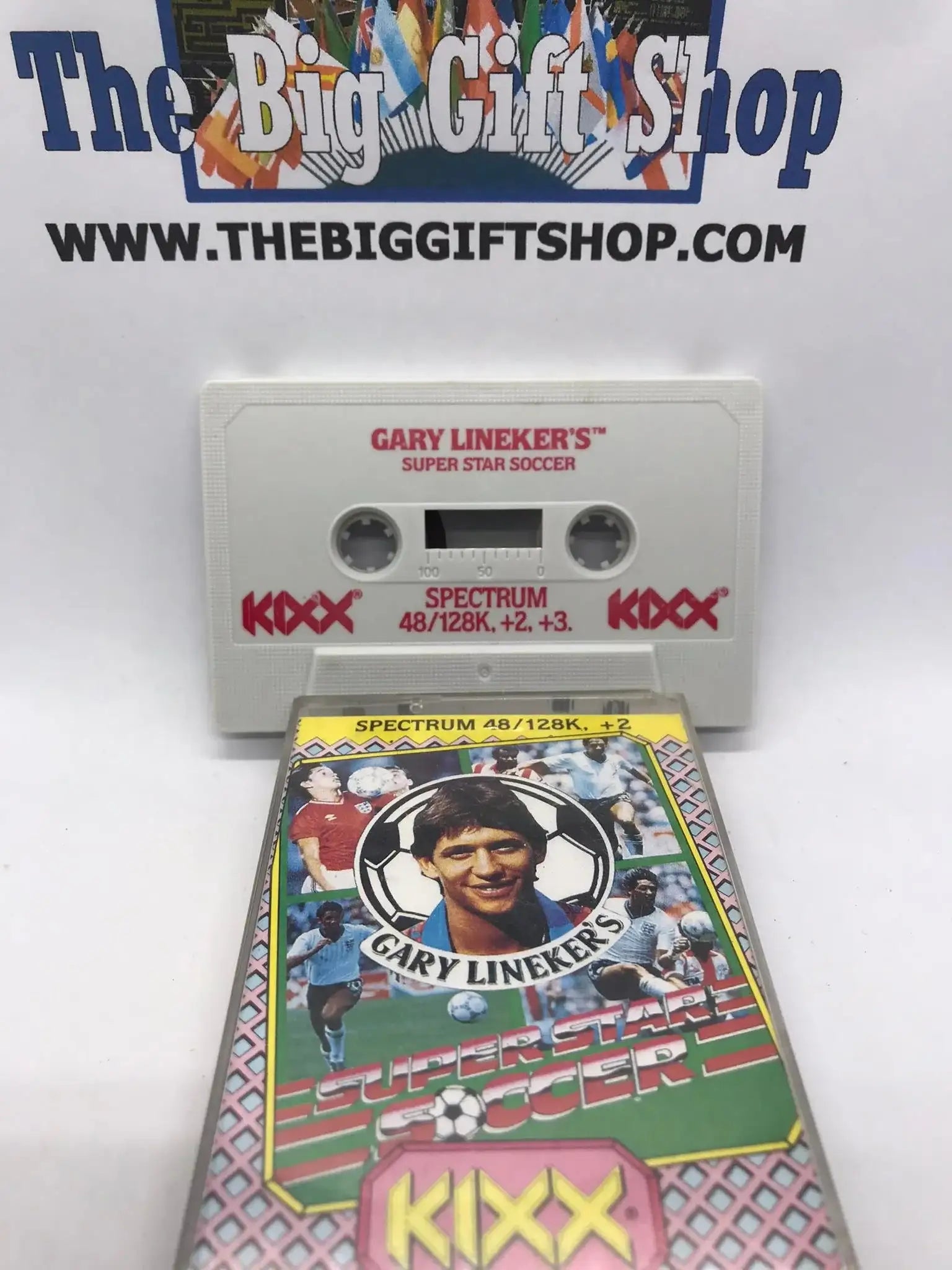 Gary Lineker's SuperStar Soccer (Kixx) (Tested Working), ZX Spectrum Magretro