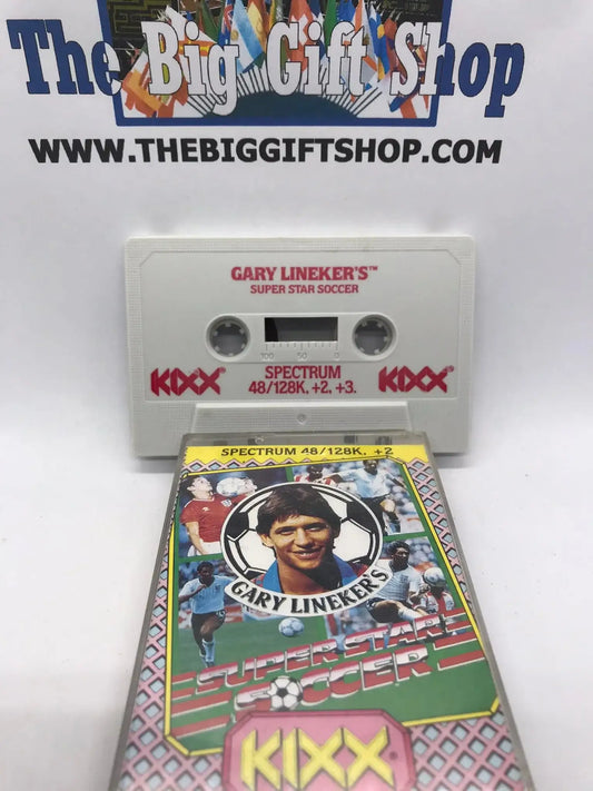 Gary Lineker's SuperStar Soccer (Kixx) (Tested Working), ZX Spectrum Magretro