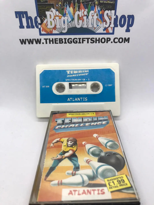 Ten-Pin Challenge (Tested Working), ZX Spectrum, Atlantis Software Ltd Magretro
