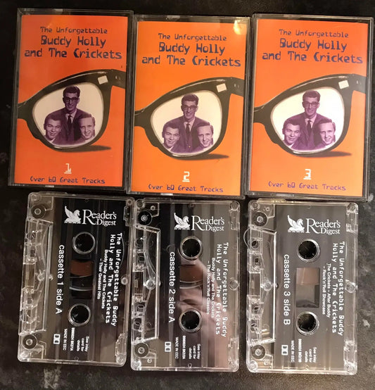 The Unforgettable Buddy Holly and the Crickets, B980024 BK2, Vintage Cassette Magretro