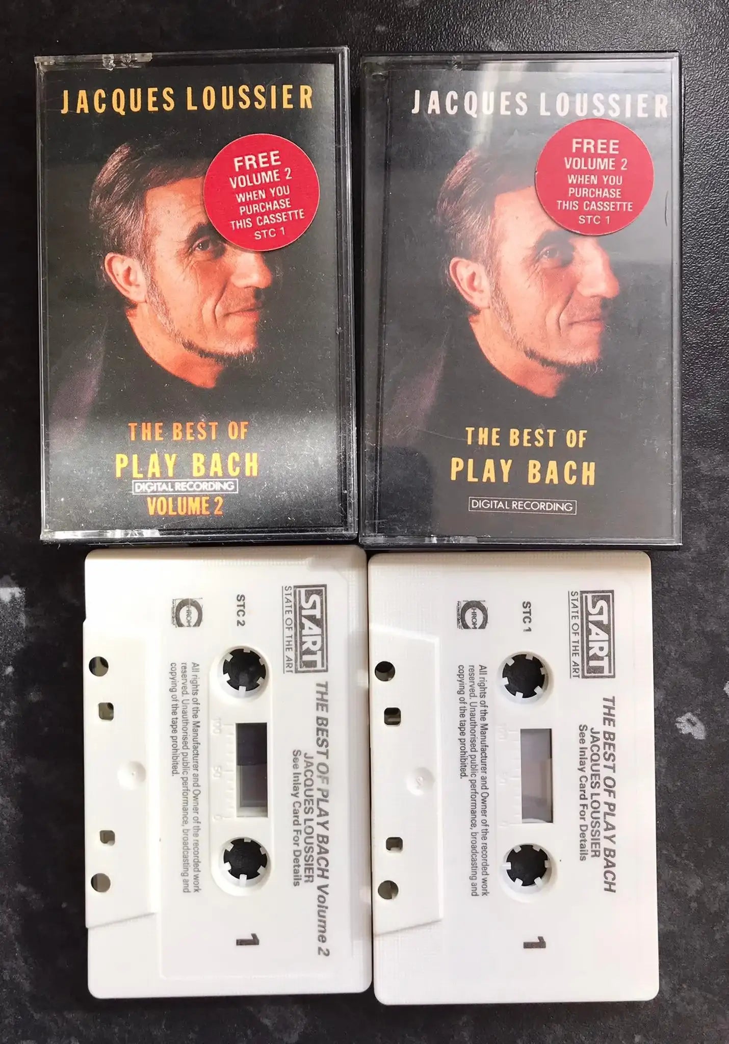 Jacques Loussier, The Best of Play Bach Album, Vol I & II, Start, STC 1, STC 2 Magretro