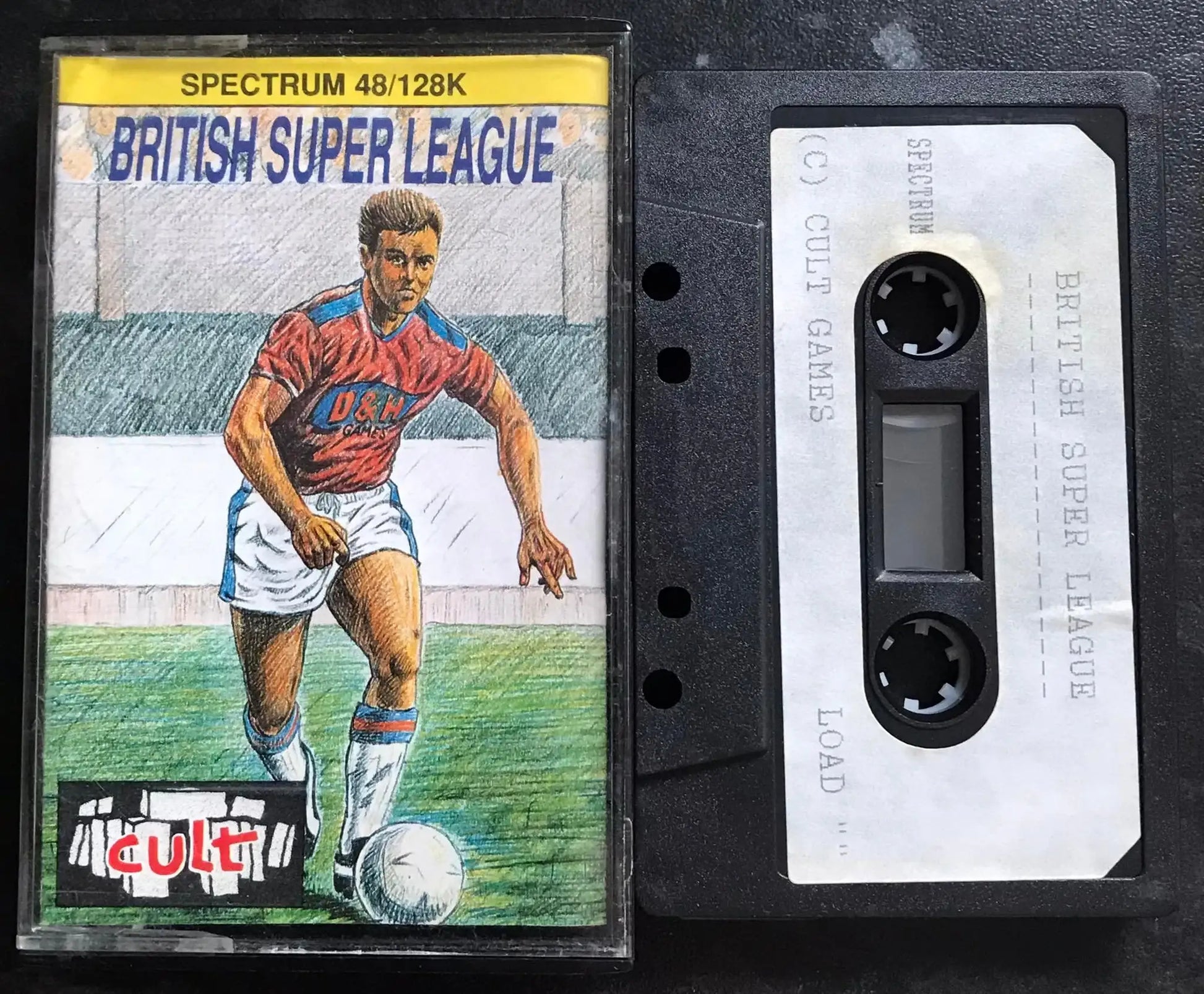 British Super League, ZX Spectrum, Released by Cult Games Magretro
