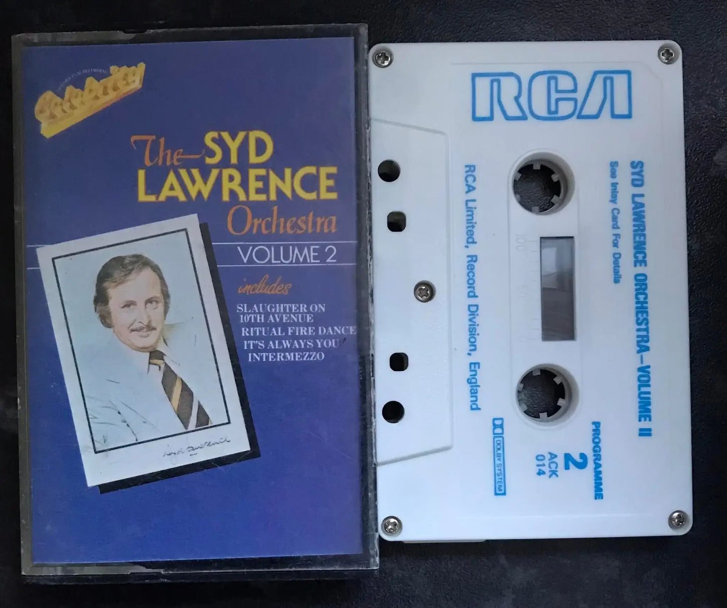 The Syd Lawrence Orchestra, Volume 2, RCA, ACK 014, Vintage Cassette Magretro
