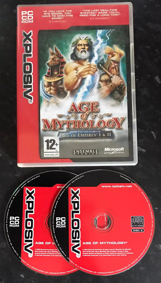 Age Of Mythology, Xplosiv, UK, Pal, PC Game Magretro