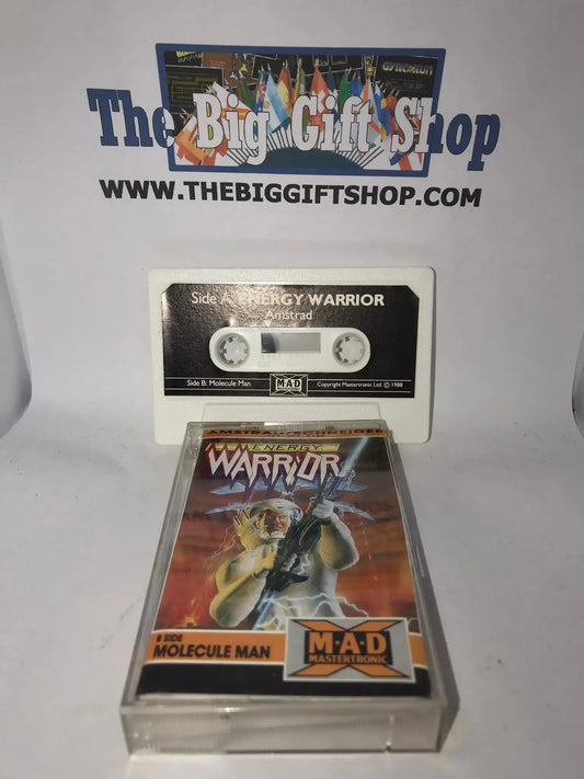 Energy Warrior, CPC 464 / 664 Released by Mastertronic Magretro