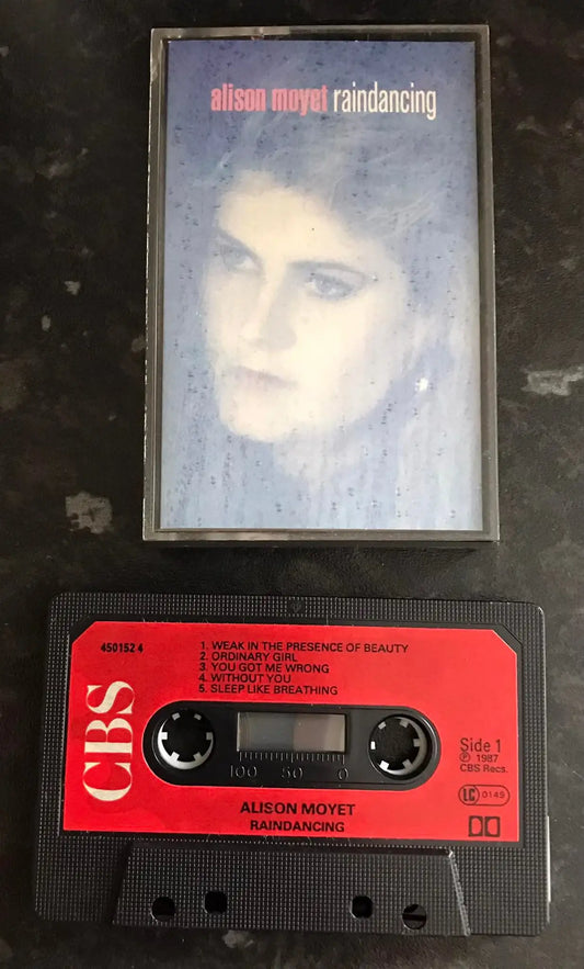 Alison Moyet, Raindancing Album, CBS, 450152 4, Vintage Cassette Magretro