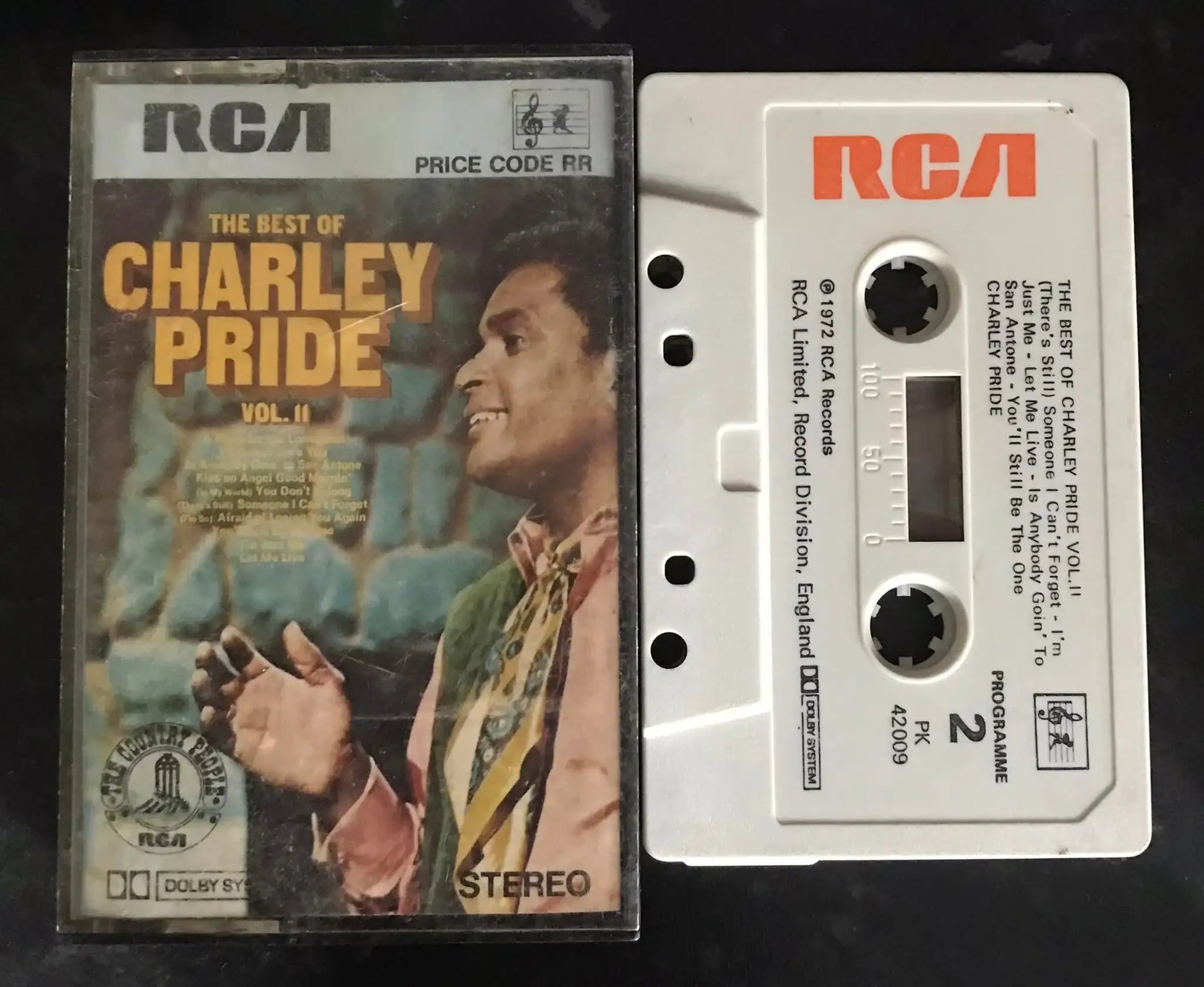 The Best of Charley Pride Vol II, pk 42009, RCA, Vintage Cassette Magretro