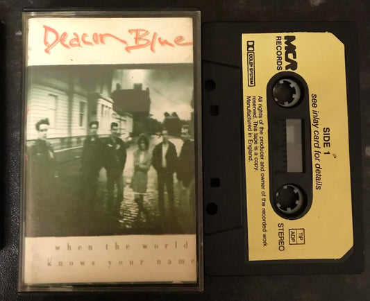 Deacon Blue, When The World Knows Your name Album, MCR Records Magretro